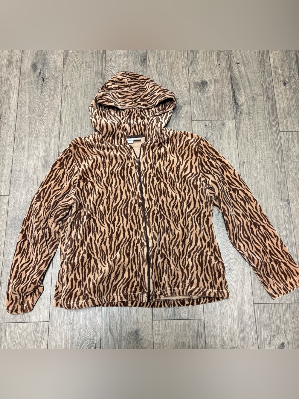 Animal print sweatshirt